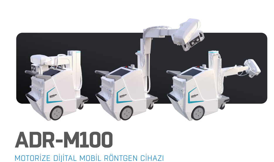 ASELSAN’dan Yerli ve Milli Mobil Dijital Röntgen Çözümü: HealthView ADR-M100